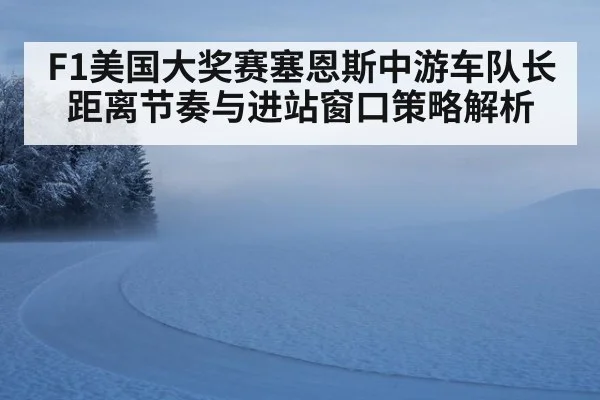 F1美国大奖赛塞恩斯中游车队长距离节奏与进站窗口策略解析